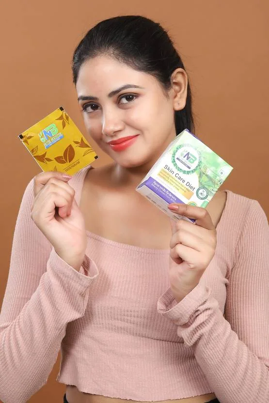 Nutribooster Skin Care Herbal tea Combo  (10 shachets Skin care Diet, 10 Sachets relax diet)