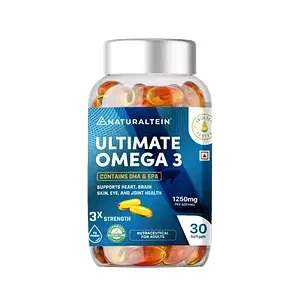 NATURALTEIN Omega 3 Triple Strength - 30 Capsules