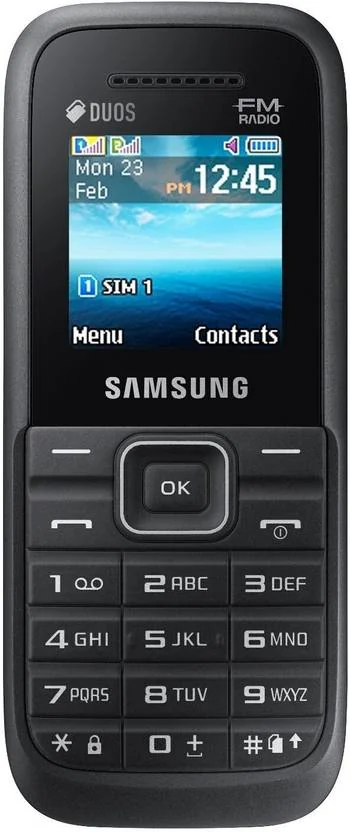 Samsung Sm-B110E/D  (Black)