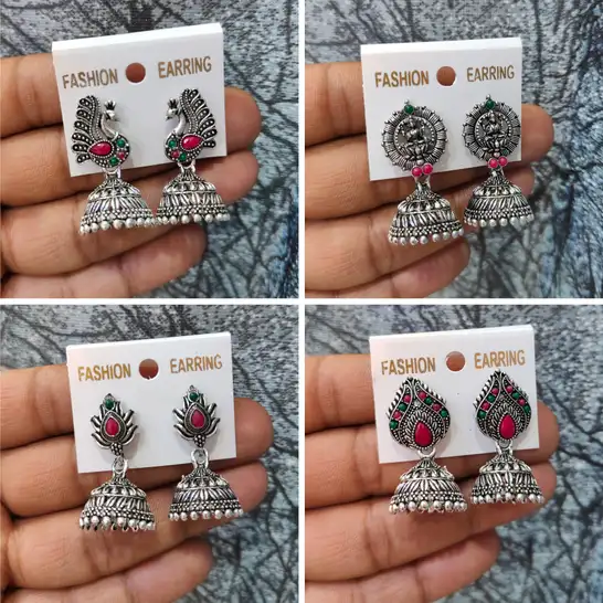 Alloy Jhumki Earring, Earring Set